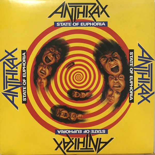 Anthrax – State Of Euphoria (VG/E) – LP, AU 1988