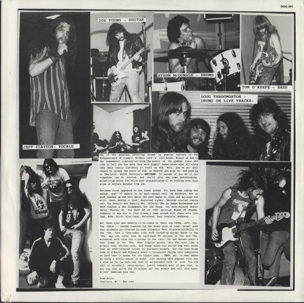 Antiseen – Noise For The Sake Of Noise (VG+/VG+) – LP, AU 1989 - Image 5
