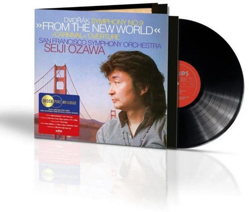 Antonín Dvořák, San Francisco Symphony Orchestra, Seiji Ozawa – Symphony No.9 "FROM THE NEW WORLD", "CARNIVAL" OVERTURE - Image 2