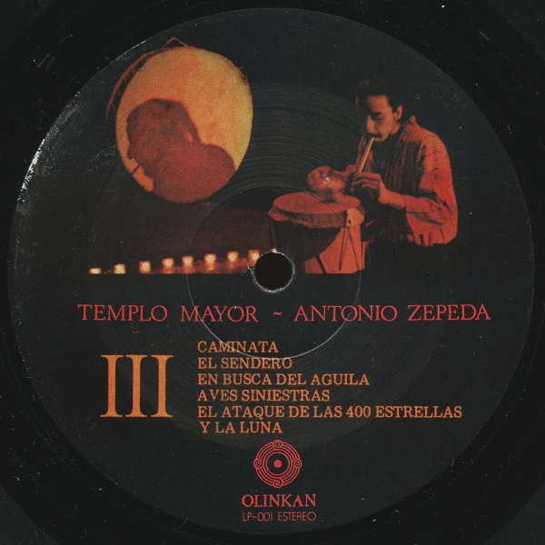 Antonio Zepeda – Templo Mayor - Música Con Instrumentos Prehispánicos (NM/VG+) – 2xLP, MX 1982 - Image 7