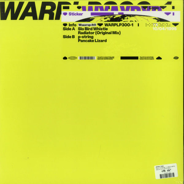 Aphex Twin – Peel Session 2 TX 10/04/95 (VG+/VG+) – 12", EU 2019 - Image 2