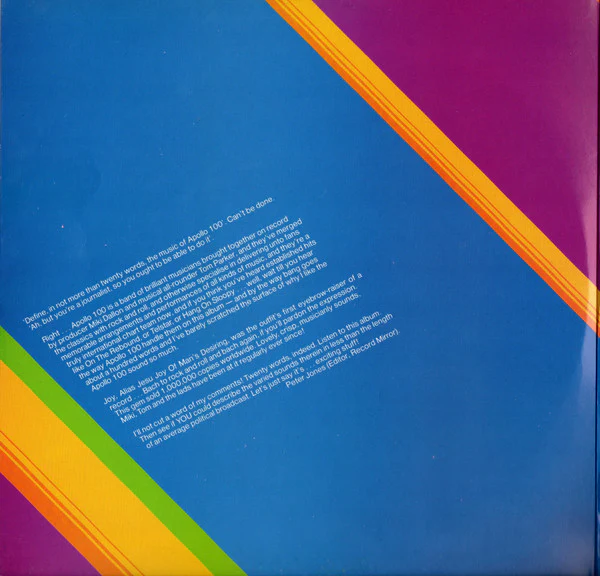 Apollo 100 – The Exciting Rhythms Of Apollo 100 (VG+/VG+) – 2xLP, AU - Image 3