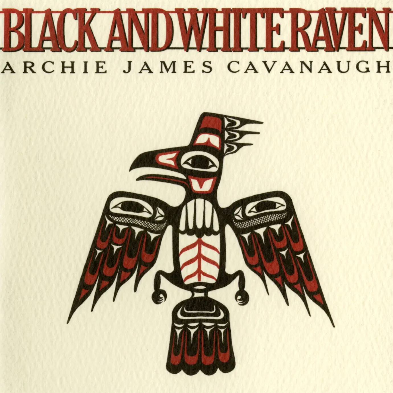 Archie James Cavanaugh – Black And White Raven