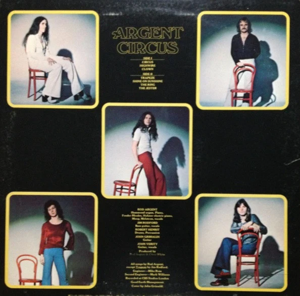 Argent – Circus (VG+/VG+) – LP, US 1975 - Image 2