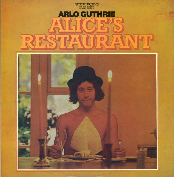 Arlo Guthrie – Alice's Restaurant (VG/VG) – LP, AU
