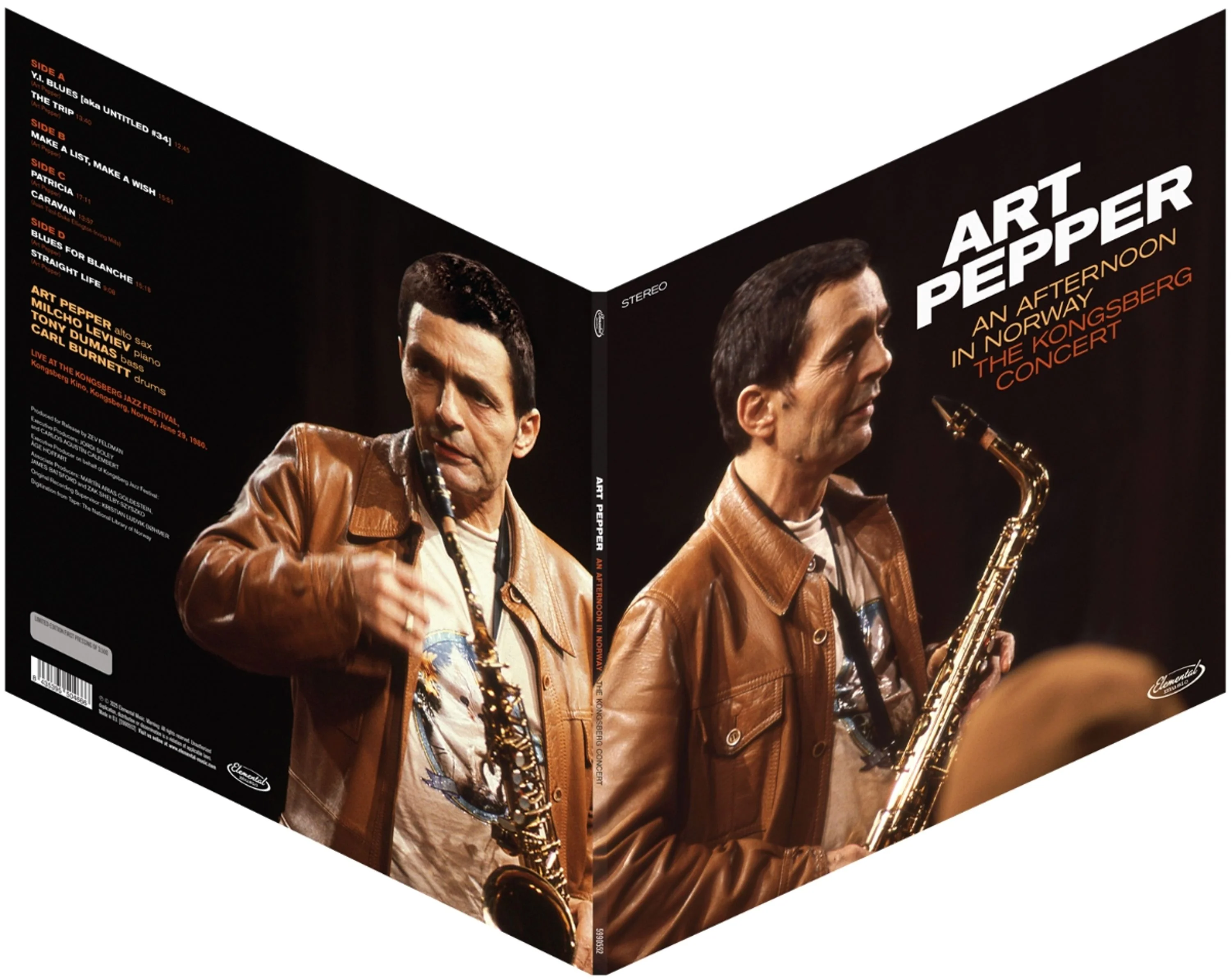 Art Pepper – An Afternoon In Norway (The Kongsberg Concert) (2xLP) - Image 3