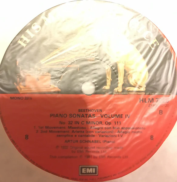 Artur Schnabel, Ludwig van Beethoven – The Beethoven Piano Sonatas Volume 4: Sonatas Nos. 23 & 25-32 (E/E) – 4xLP, UK 1981 - Image 10