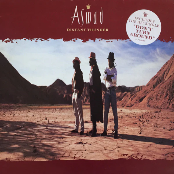 Aswad – Distant Thunder (E/VG+) – LP, UK 1988