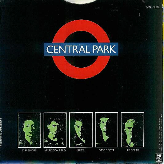 Athletico Spizz 80 – Central Park (VG+/Generic) – 7", UK 1980 - Image 2
