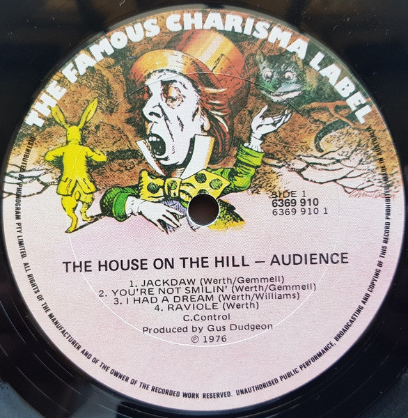 Audience – The House On The Hill (VG+/VG+) – LP, AU 1976 - Image 5