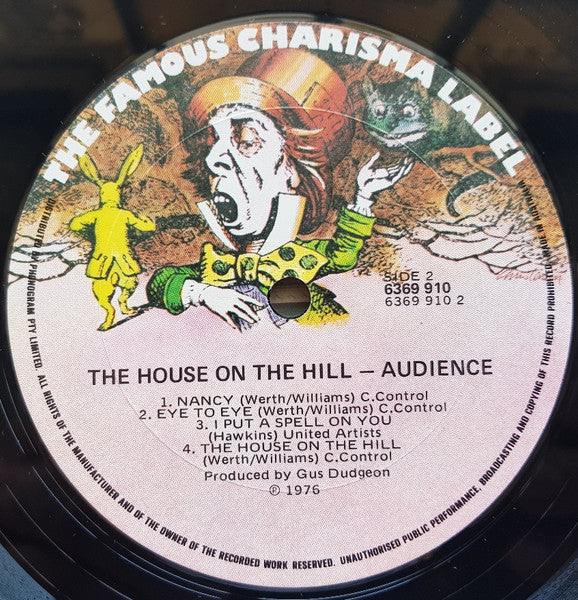 Audience – The House On The Hill (VG+/VG+) – LP, AU 1976 - Image 6