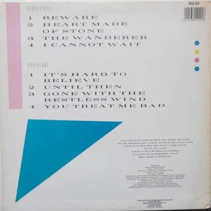 Audrey Hall, Don Evans – The Dynamic Duo (VG+/VG+) – LP, UK 1986 - Image 2