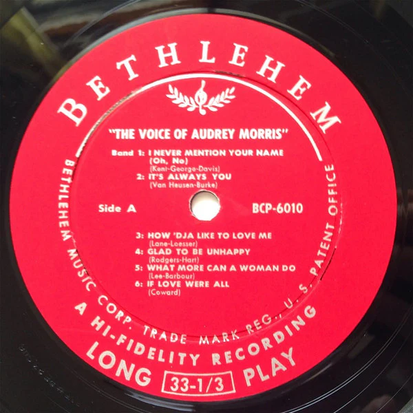Audrey Morris – The Voice Of Audrey Morris (VG+/VG) – LP, US 1956 - Image 3