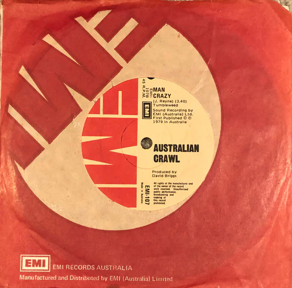 Australian Crawl – Beautiful People (VG+/Generic) – 7", AU 1979 - Image 4