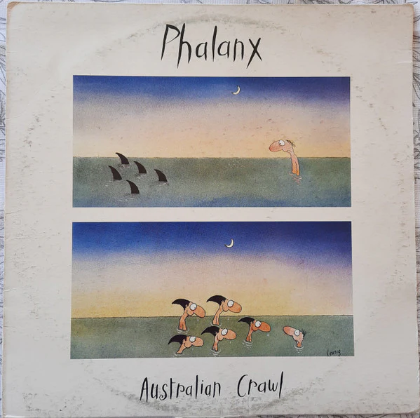 Australian Crawl – Phalanx (VG+/VG+) – LP, AU 1988
