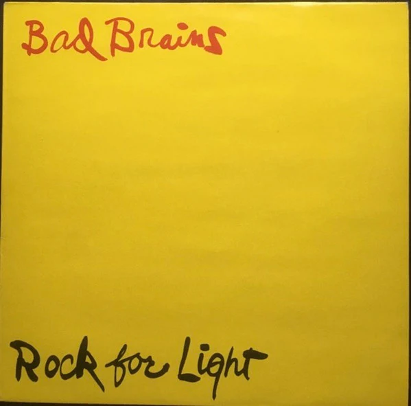 Bad Brains – Rock For Light (VG+/VG+) – LP, DE