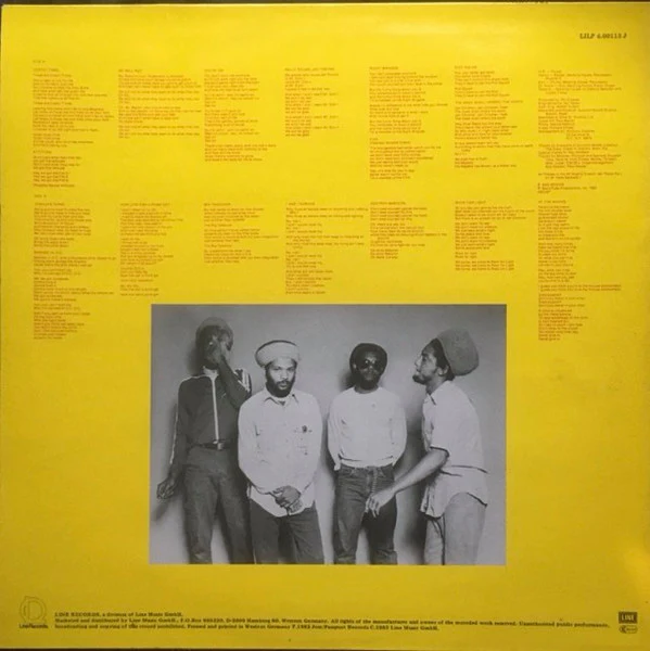Bad Brains – Rock For Light (VG+/VG+) – LP, DE - Image 2