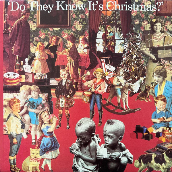 Band Aid – Do They Know It's Christmas? (VG+/E) – 12", Australasia 1984