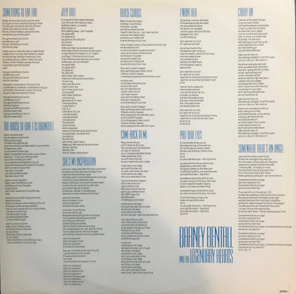 Barney Bentall And The Legendary Hearts – Barney Bentall And The Legendary Hearts (E/E) – LP, AU 1988 - Image 6