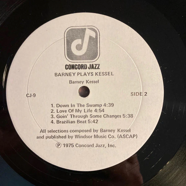 Barney Kessel – Barney Plays Kessel & Friends (VG+/VG+) – LP, US 1975 - Image 3
