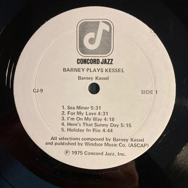 Barney Kessel – Barney Plays Kessel & Friends (VG+/VG+) – LP, US 1975 - Image 4