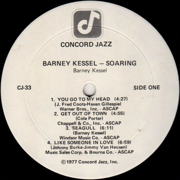 Barney Kessel – Soaring (VG/VG+) – LP, US 1977 - Image 3