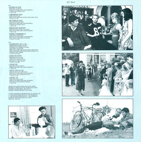 Barry Gibb – Music From The Original Soundtrack 'Hawks' (NM/E) – LP, AU 1988 - Image 3
