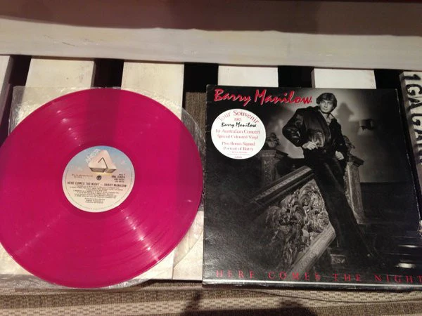 Barry Manilow – Here Comes The Night (E/VG+) – LP, AU 1983