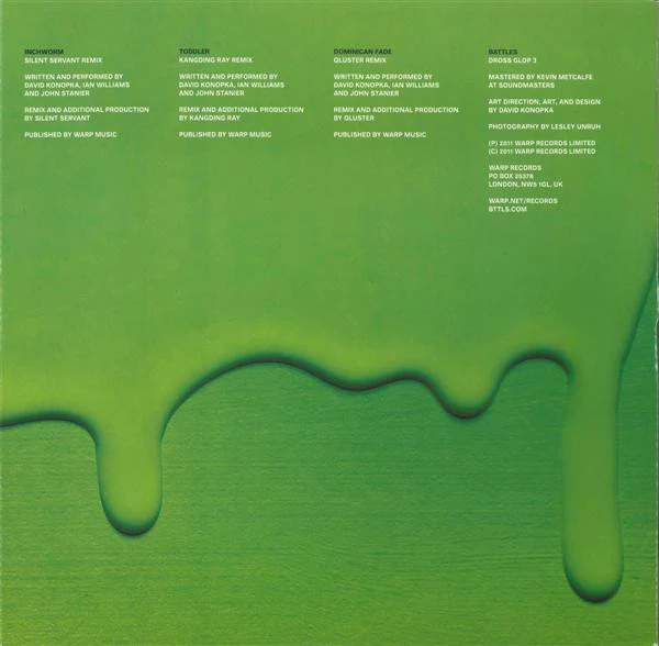 Battles – Dross Glop 3 (VG+/E) – 12", UK 2012 - Image 7