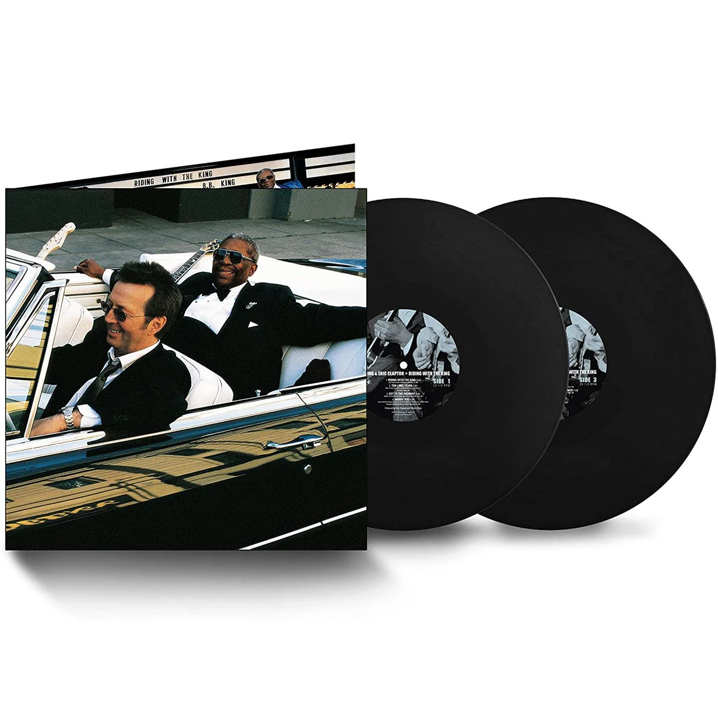 B.B. King, Eric Clapton – Riding With The King (2xLP, Gold Vinyl) - Image 3
