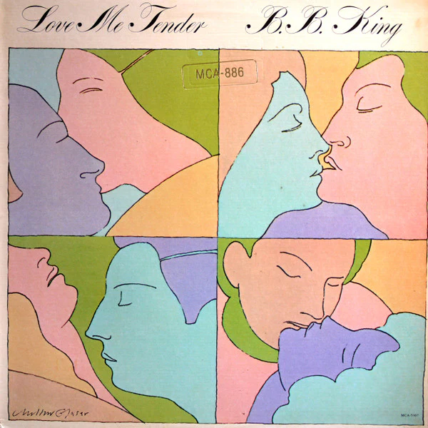 B.B. King – Love Me Tender (VG+/VG+) – LP, US 1982
