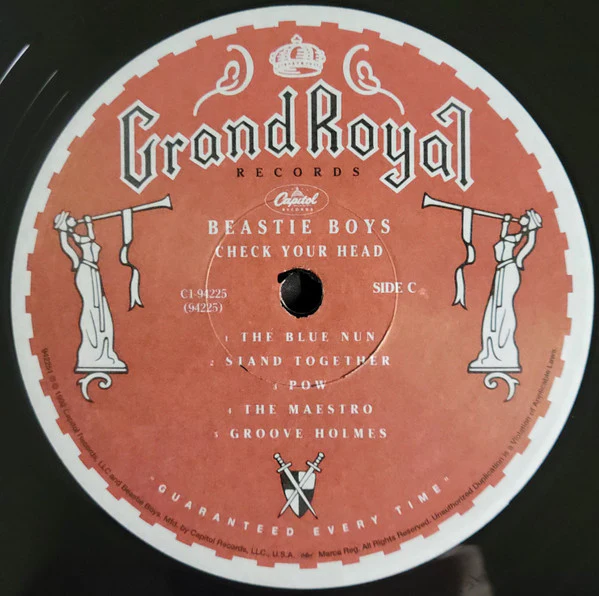 Beastie Boys – Check Your Head (VG/VG+) – 2xLP, US 2022 - Image 7
