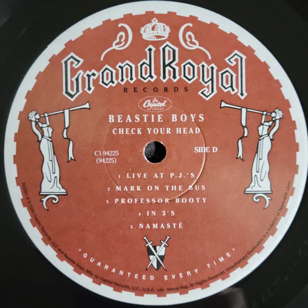Beastie Boys – Check Your Head (VG/VG+) – 2xLP, US 2022 - Image 8