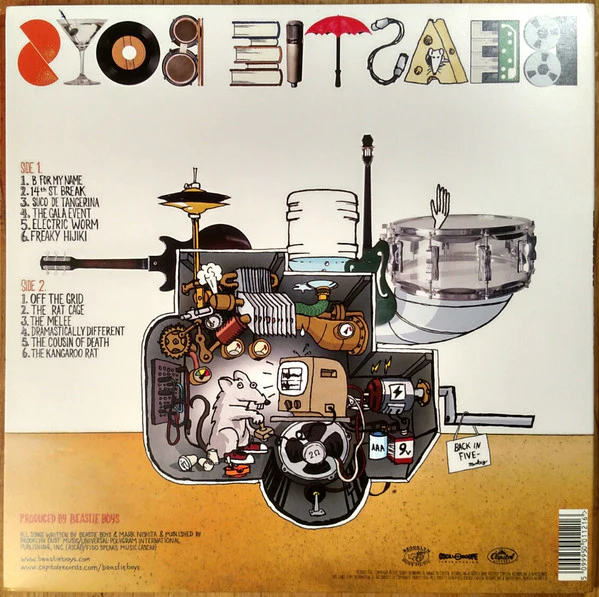 Beastie Boys – The Mix-Up (VG+/E) – LP, EU 2007 - Image 5