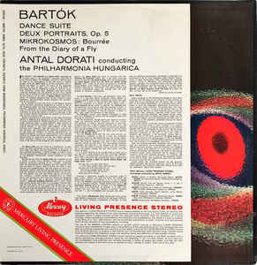 Béla Bartók, Antal Dorati, Philharmonia Hungarica – Dance Suite / Deux Portraits / Mikrokosmos (E/E) – LP, DE 2005 - Image 2