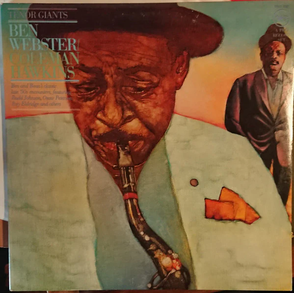 Ben Webster, Coleman Hawkins – Tenor Giants (VG+/VG+) – 2xLP, US 1977