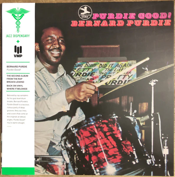 Bernard Purdie – Purdie Good! (NM/NM) – LP, US 2020