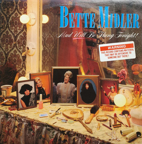 Bette Midler – Mud Will Be Flung Tonight! (VG+/VG+) – LP, AU 1985