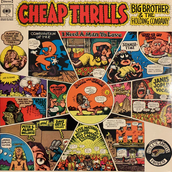 Big Brother & The Holding Company – Cheap Thrills (VG/VG) – LP, AU