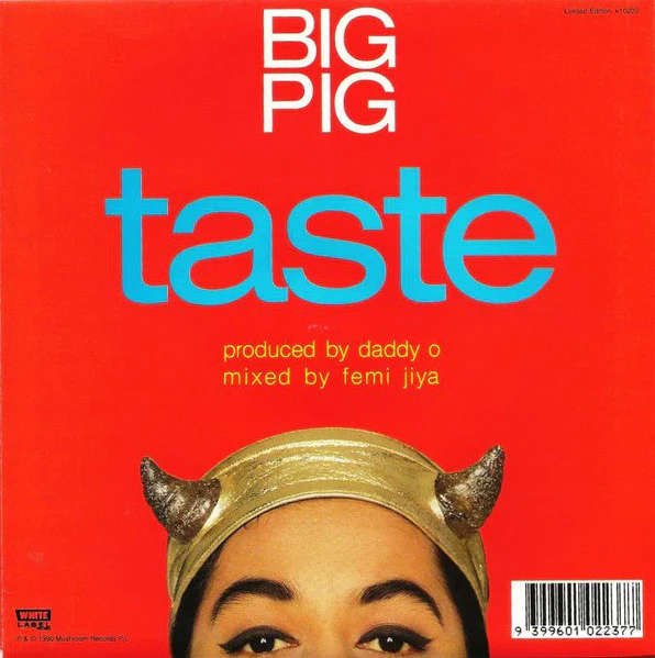 Big Pig – Justifier (VG+/VG+) – 7", AU 1990 - Image 2