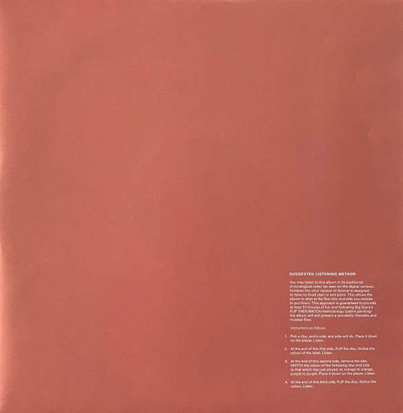Big Scary – Animal (VG+/VG+) – 2xLP, AU 2016 - Image 10