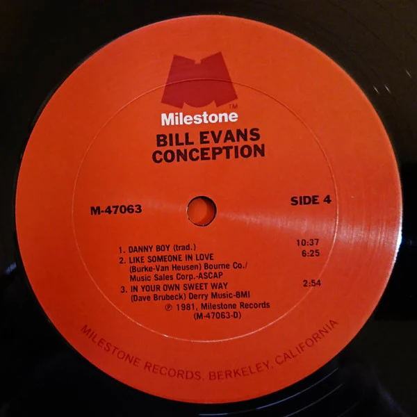 Bill Evans – Conception (VG+/VG+) – 2xLP, US 1981 - Image 8