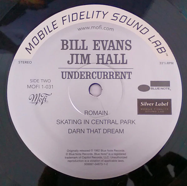 Bill Evans, Jim Hall – Undercurrent (VG+/VG+) – LP, US 2014 - Image 5