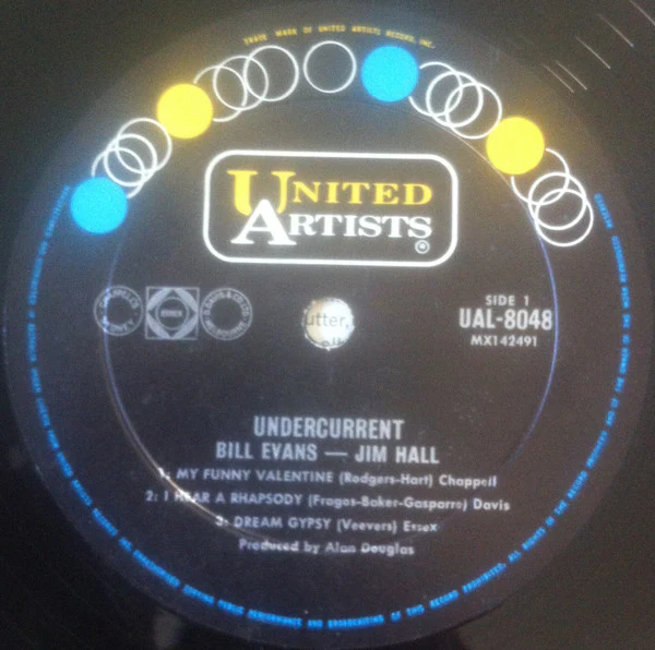 Bill Evans, Jim Hall – Undercurrent (VG/VG) – LP, AU 1962 - Image 2