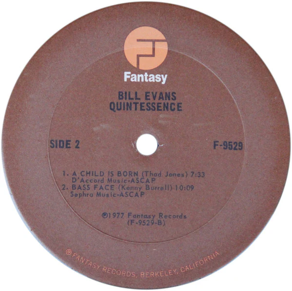 Bill Evans – Quintessence (VG/VG) – LP, US 1977 - Image 4