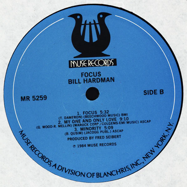 Bill Hardman – Focus (VG+/E) – LP, US 1984 - Image 4