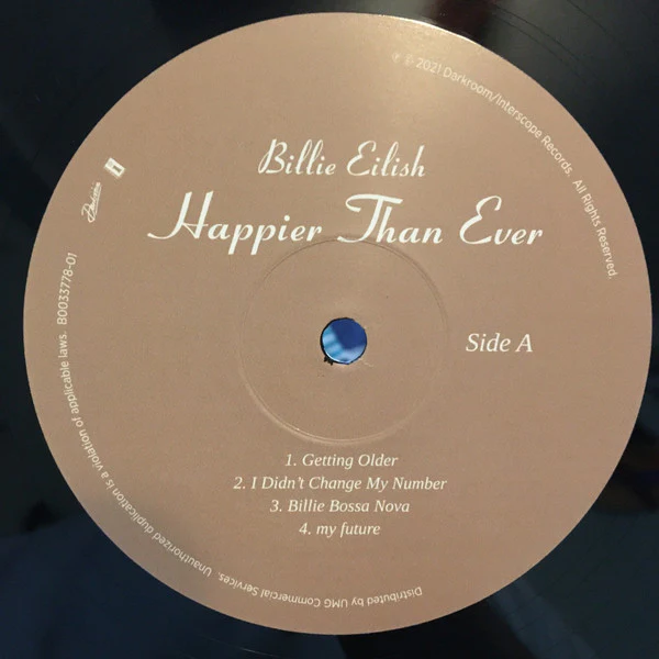 Billie Eilish – Happier Than Ever (M/NM) – 2xLP, US 2021 - Image 5