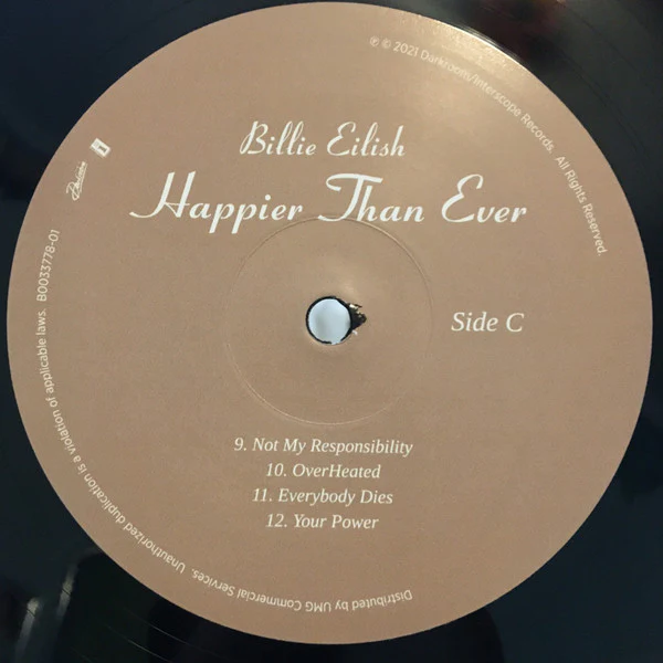 Billie Eilish – Happier Than Ever (M/NM) – 2xLP, US 2021 - Image 7