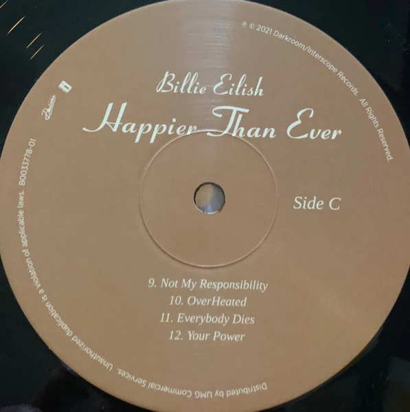 Billie Eilish – Happier Than Ever (NM/M) – 2xLP, US 2021 - Image 10