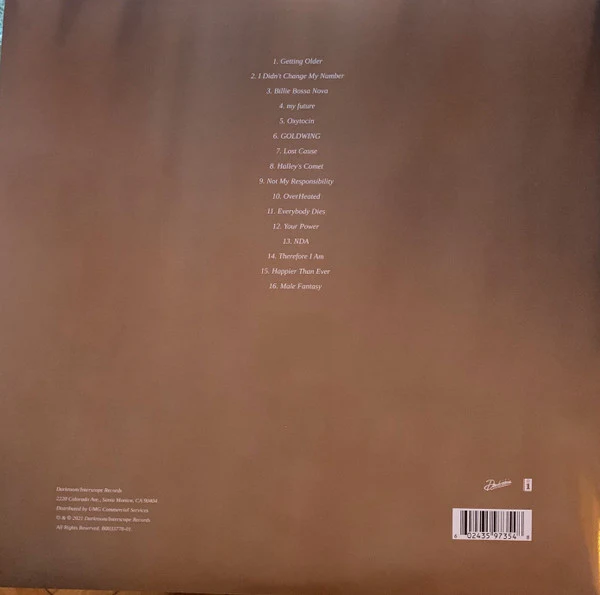 Billie Eilish – Happier Than Ever (NM/M) – 2xLP, US 2021 - Image 2
